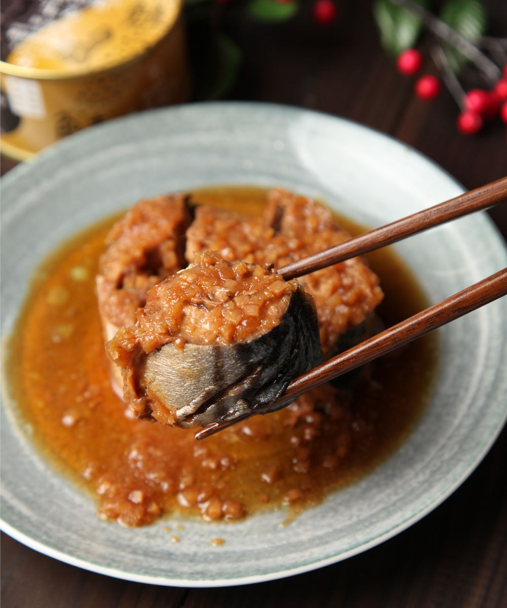 S-003 鯖缶 黄金の里生姜 648円(税抜)