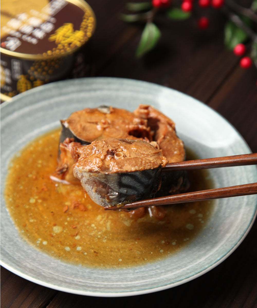 S-001 鯖缶 本醸造醤油味 648円(税抜)